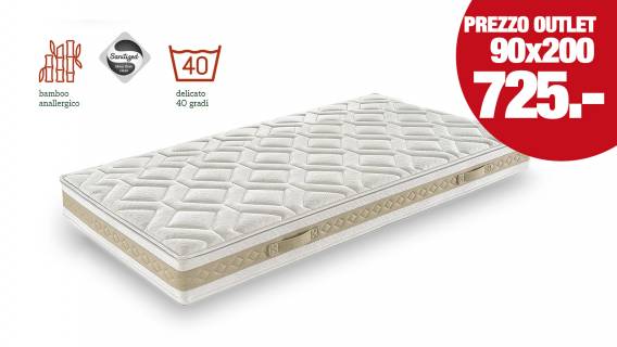MATERASSI MEMOFRESH 90x200 <br> PREZZO OUTLET