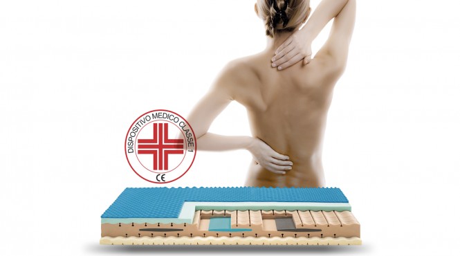 Come un materasso certificato Ausilio Medico può aiutare chi soffre di mal di schiena.